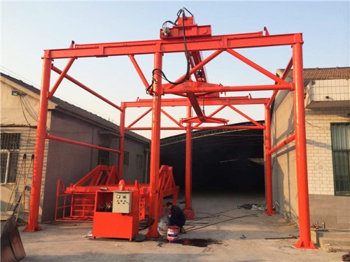 固定式集裝箱吊機(jī)、翻轉(zhuǎn)機(jī)一套機(jī)