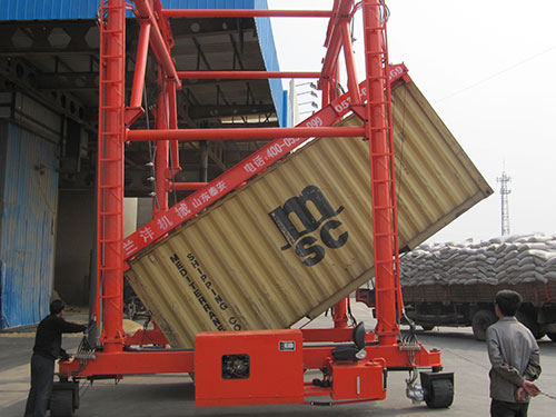 聯(lián)體移動(dòng)式集裝箱吊車(chē)