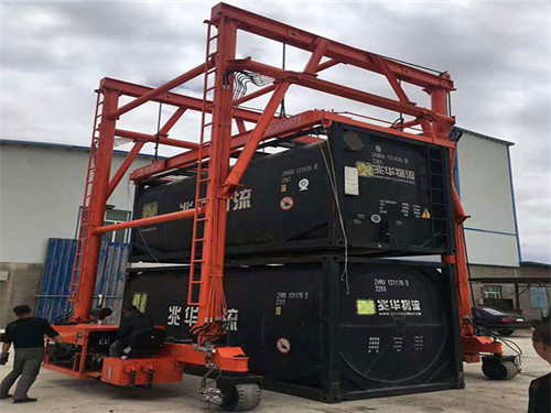 聯(lián)體移動(dòng)式集裝箱吊車(chē)